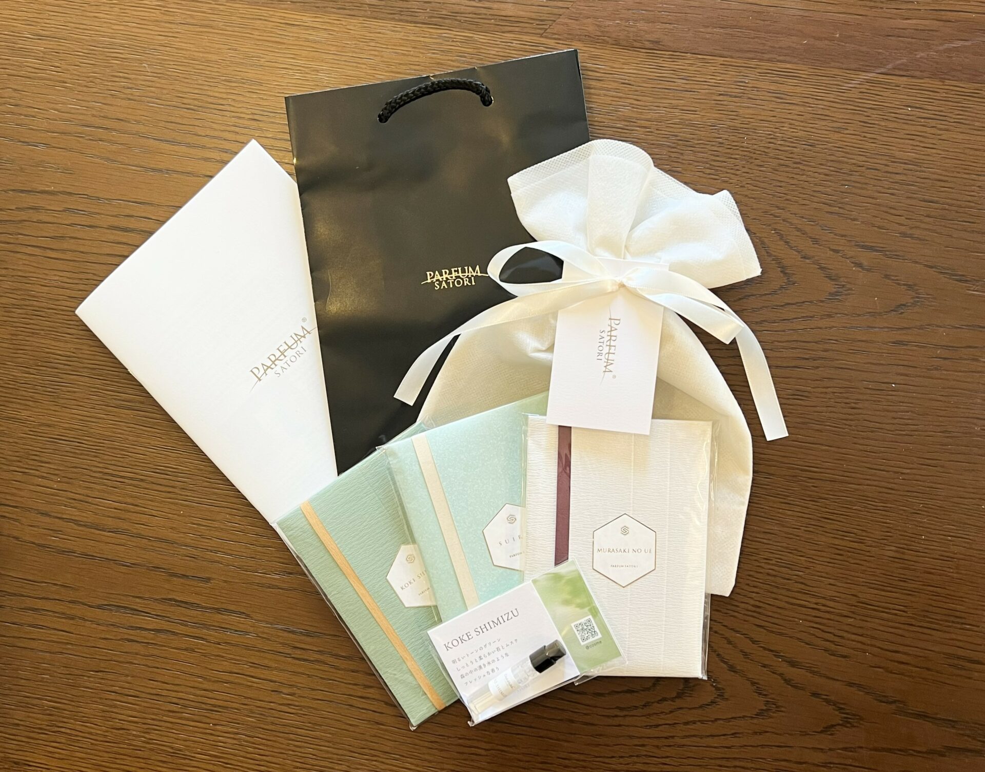 @cosme G.W.FESTA 限定のパルファンサトリスペシャルキット（バスソルトと香水ミニアトマイザー）の商品イメージ